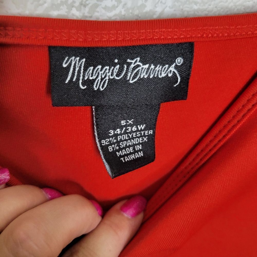 Maggie Barnes Red Adjustable Cami - Picture 2 of 3